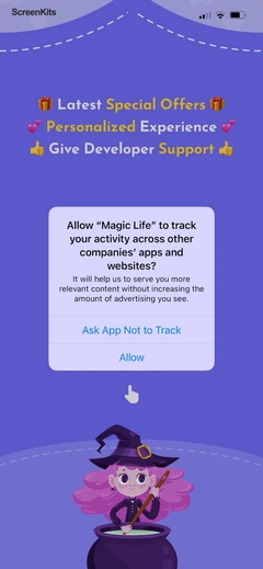 Magic Life-Face Swap&Effects permissions UI screen 4