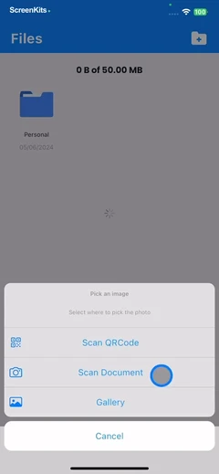 QR Code- Reader · mobile app UI screen 11