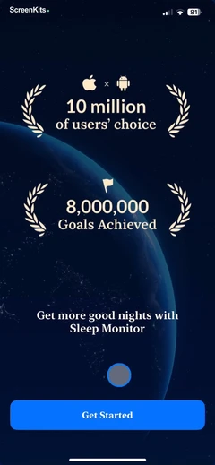 Sleep Monitor- Sleep Tracker mobile app UI screen 10