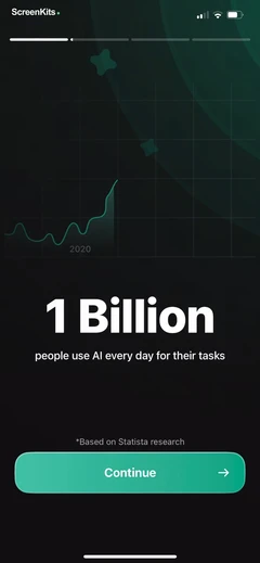 Ask Assist - AI Chat Bot mobile app UI screen 4