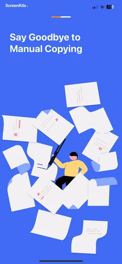 GradeUp- Homework Scanner mobile app UI screen 6