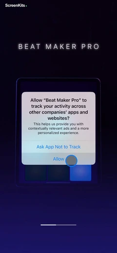 Beat Maker Pro- Music drum Pad permissions UI screen 5