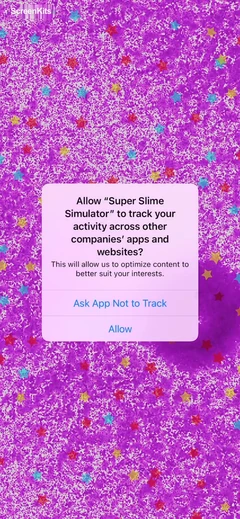 Super Slime Simulator permissions UI screen 9