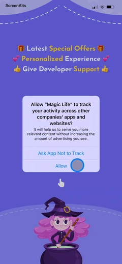 Magic Life-Face Swap&Effects permissions UI screen 3