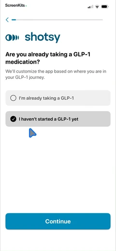 shotsy-glp-1-tracker mobile app UI screen 8