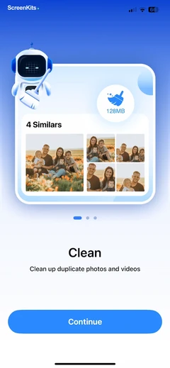 AI Cleaner: Storage Cleaner mobile app UI screen 4