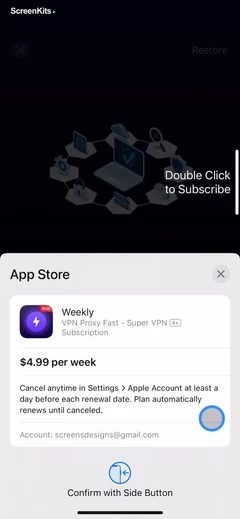 VPN Proxy Fast - Super VPN mobile app UI screen 12
