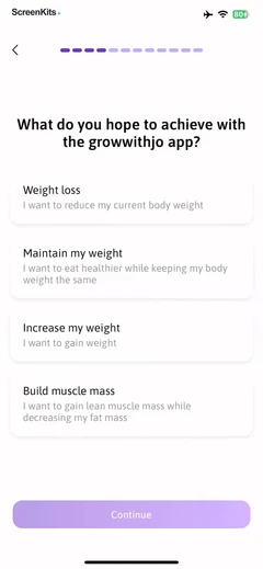 Radiance- Home Fitness Workout mobile app UI screen 12