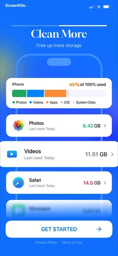 Cleaner Assistant -Phone Clean mobile app UI screen 12