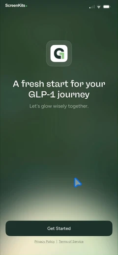 glowise-glp-1-tracker-diary mobile app UI screen 3