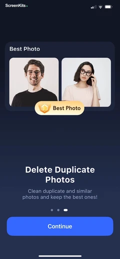 Photo Organizer- FocusClean mobile app UI screen 7