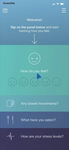bowelle-the-ibs-tracker onboarding UI screen 10