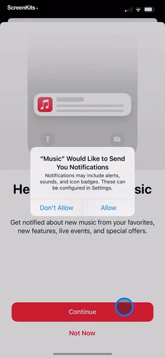 Apple Music permissions UI screen 8