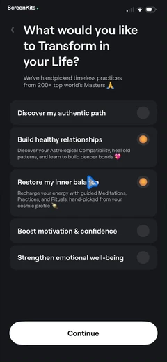 Moonly- Moon Phases & Calendar mobile app UI screen 10