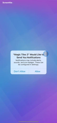 Magic Tiles 3TM- Piano Game permissions UI screen 6