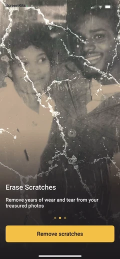 Renew - Restore Old Photos AI mobile app UI screen 12