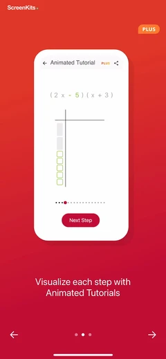 Photomath mobile app UI screen 6