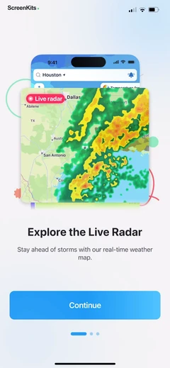 Weather Live° - Local Forecast mobile app UI screen 5