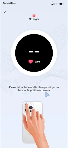HeartFit - Heart Rate Monitor mobile app UI screen 12