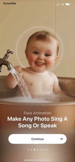 Revive- AI Face Photo Animator mobile app UI screen 10