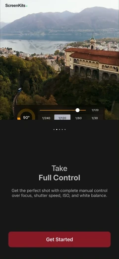 Filmic Pro-Video Camera mobile app UI screen 11