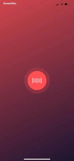 Voice Recorder-Audio Memos Арр mobile app UI screen 3