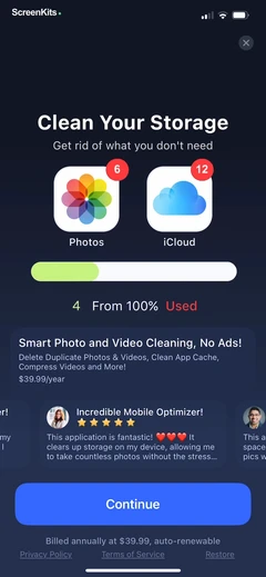 Photo Organizer- FocusClean paywalls UI screen 11