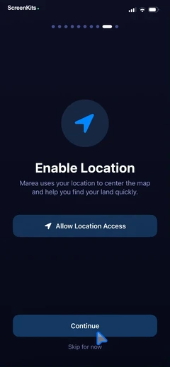 map-area-calculator-marea permissions UI screen 12