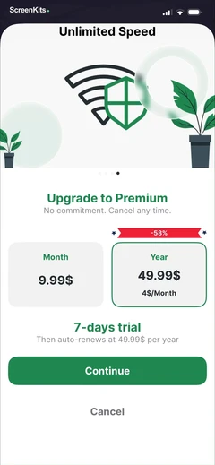 vpn-fast-vpn-proxy paywalls UI screen 9