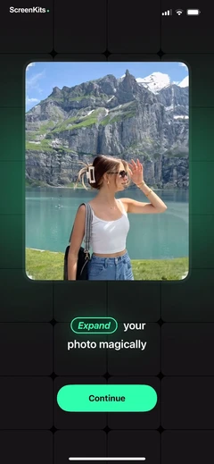 Remove Objects mobile app UI screen 5
