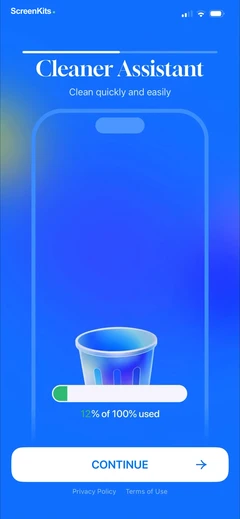 Cleaner Assistant -Phone Clean mobile app UI screen 8