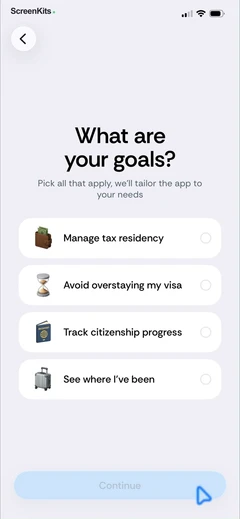 country-days-tracker-bounded mobile app UI screen 12