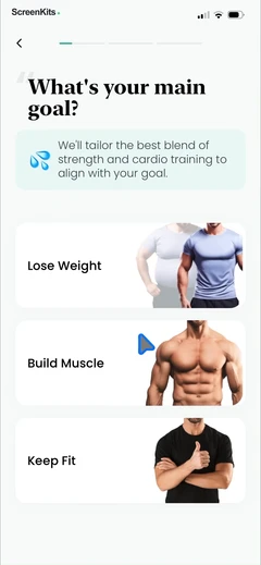 lose-weight-for-men-at-home mobile app UI screen 11