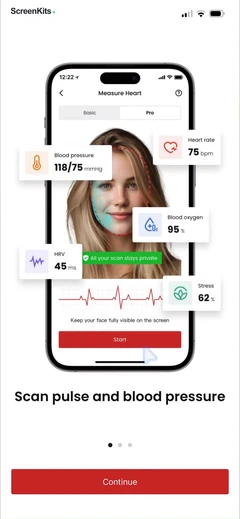 pulseflow-heart-rate-monitor mobile app UI screen 3