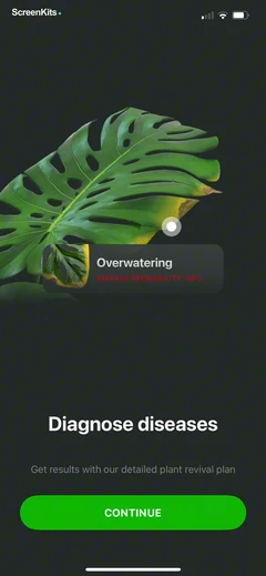 Plant Identifier & Care App mobile app UI screen 10