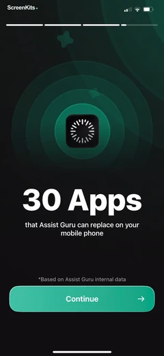 Ask Assist - AI Chat Bot mobile app UI screen 11