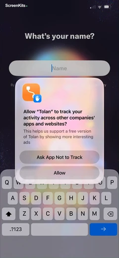 tolan-alien-best-friend permissions UI screen 7