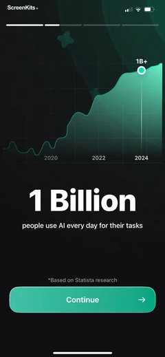 Ask Assist - AI Chat Bot mobile app UI screen 6