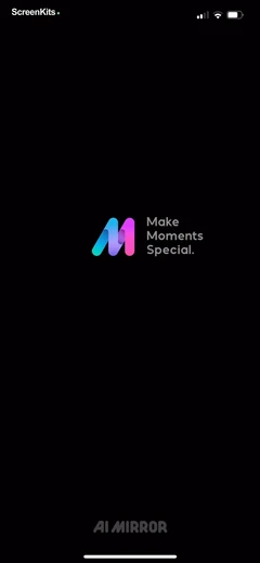 AI Mirror- AI Photo Editor mobile app UI screen 2