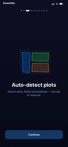map-area-calculator-marea mobile app UI screen 5