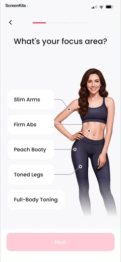 ChillFit Home Workout Planner mobile app UI screen 9