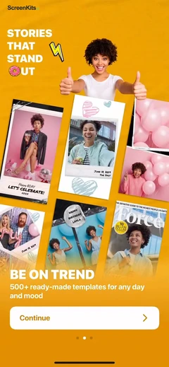 Photo Collage - Collageable mobile app UI screen 5