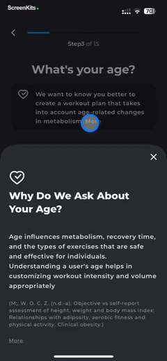 Workout Planner MuscleFit mobile app UI screen 10