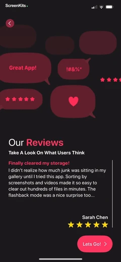 Clean Now- Phone Storage Saver mobile app UI screen 9