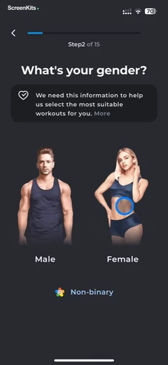 Workout Planner MuscleFit mobile app UI screen 6