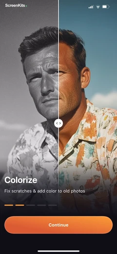 AI Photo Editor- Lynsify mobile app UI screen 8