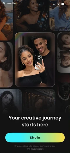 rizo-ai-viral-video-generator mobile app UI screen 4