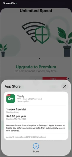 vpn-fast-vpn-proxy mobile app UI screen 12