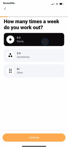 Meshitora- Track My Calories mobile app UI screen 11