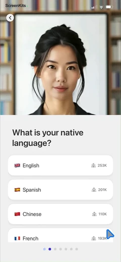 BetterSpeak mobile app UI screen 8